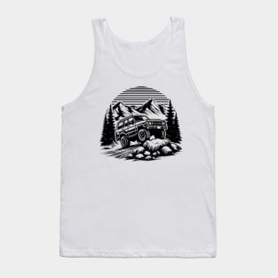 off road car Tank Top